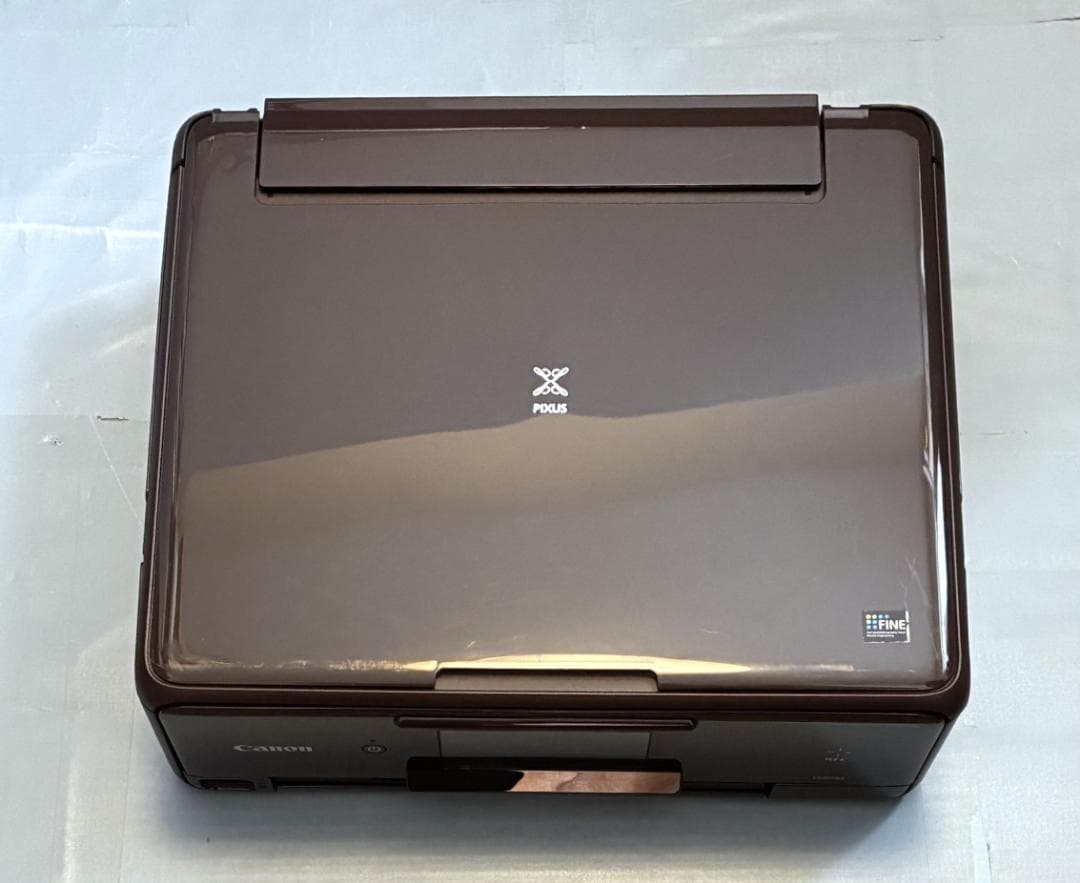 【動作OK】印刷枚数少！！　Canon　キャノン　プリンタ　TS8030　茶