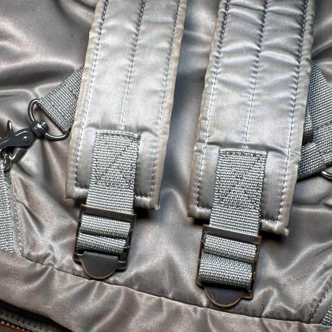 69 ポーター　タンカー　ビジネスバッグ　3way シルバー