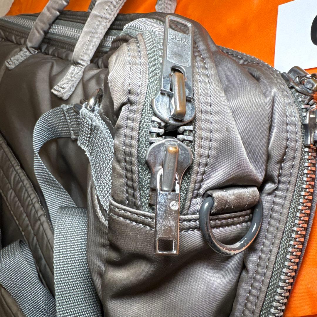 69 ポーター　タンカー　ビジネスバッグ　3way シルバー