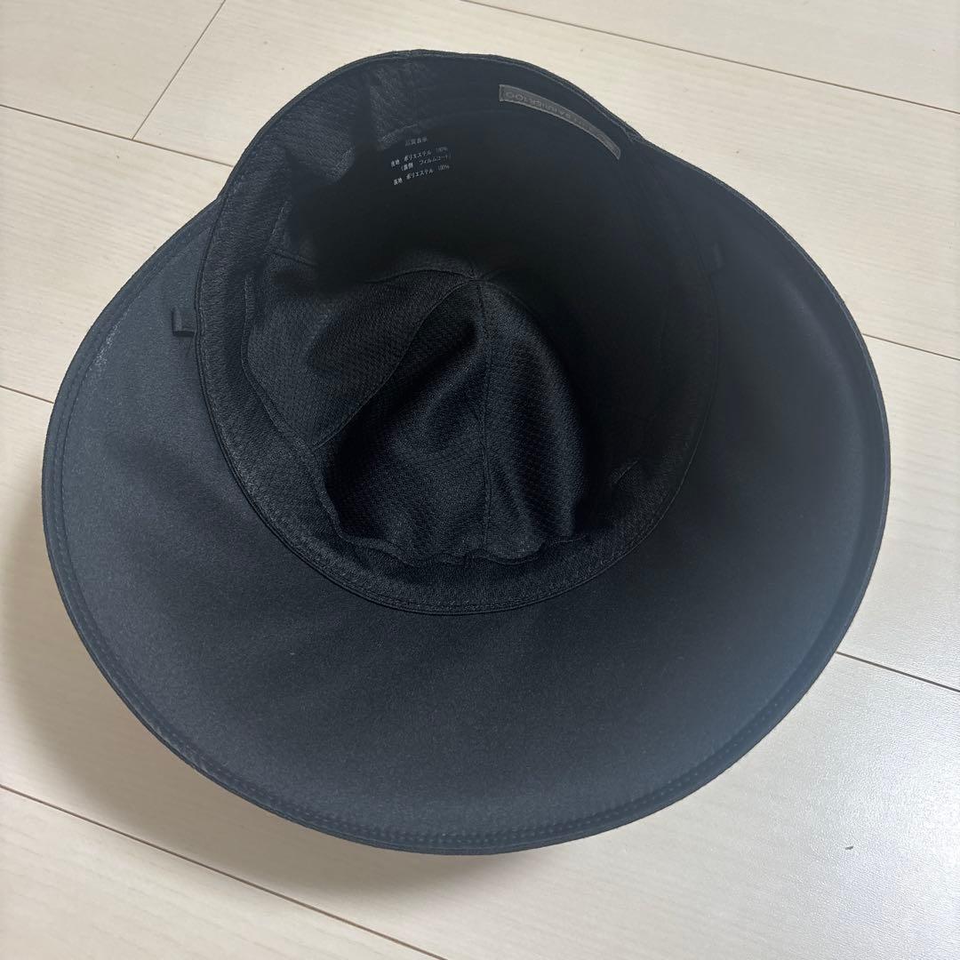 ブラック　キャップ　ワイドキャップ