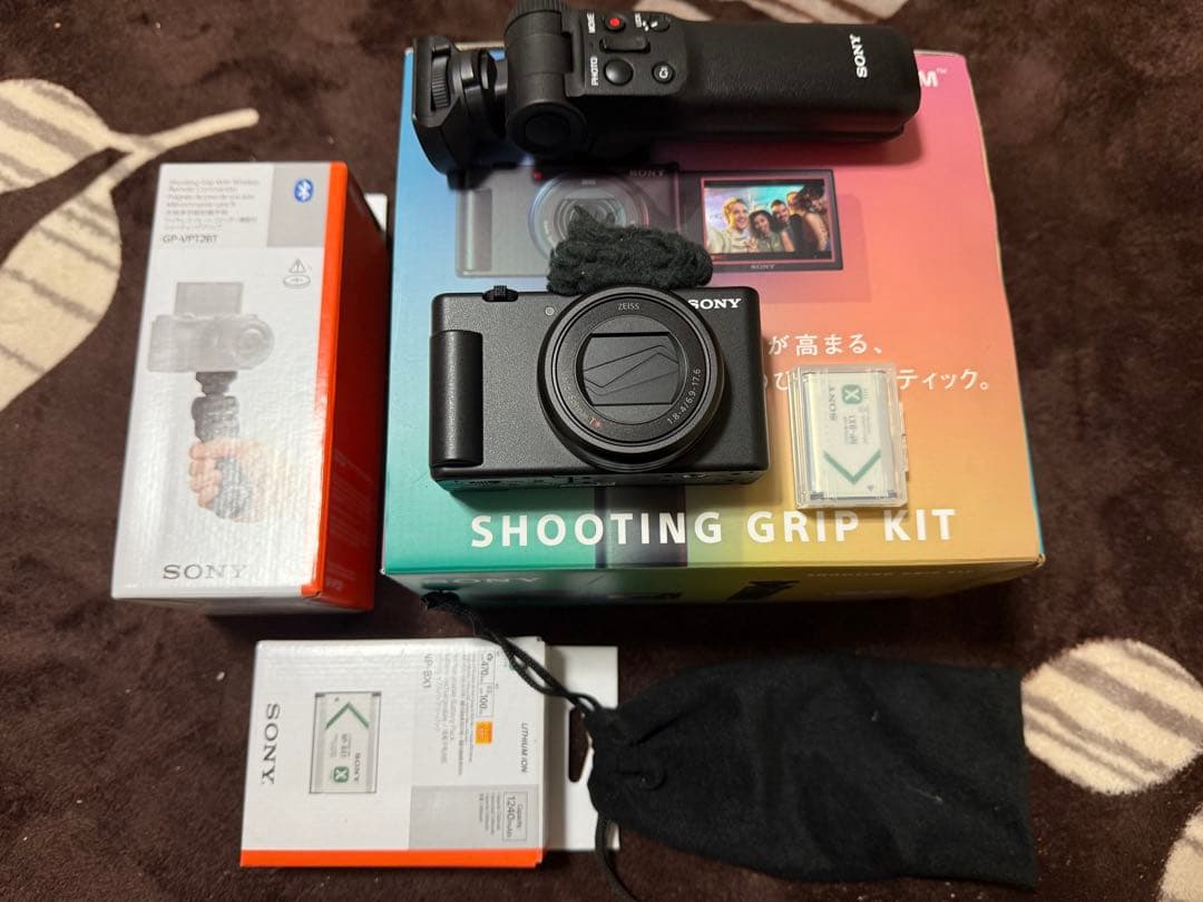SONY VLOGCAM ZV-1 ll&シューティンググリップキット