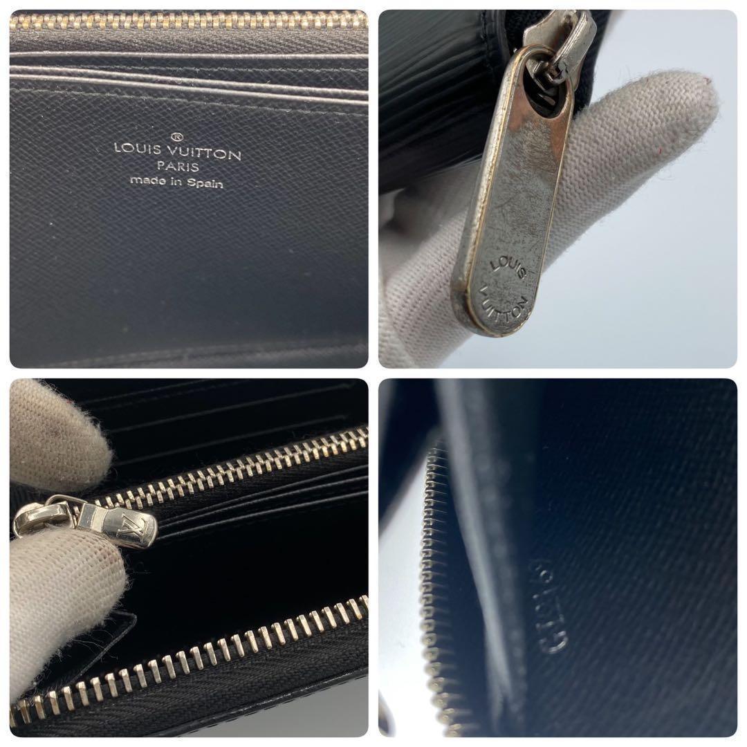 ！極美品！　ルイヴィトン　ラウンドファスナー　エピ　ブラック　12A