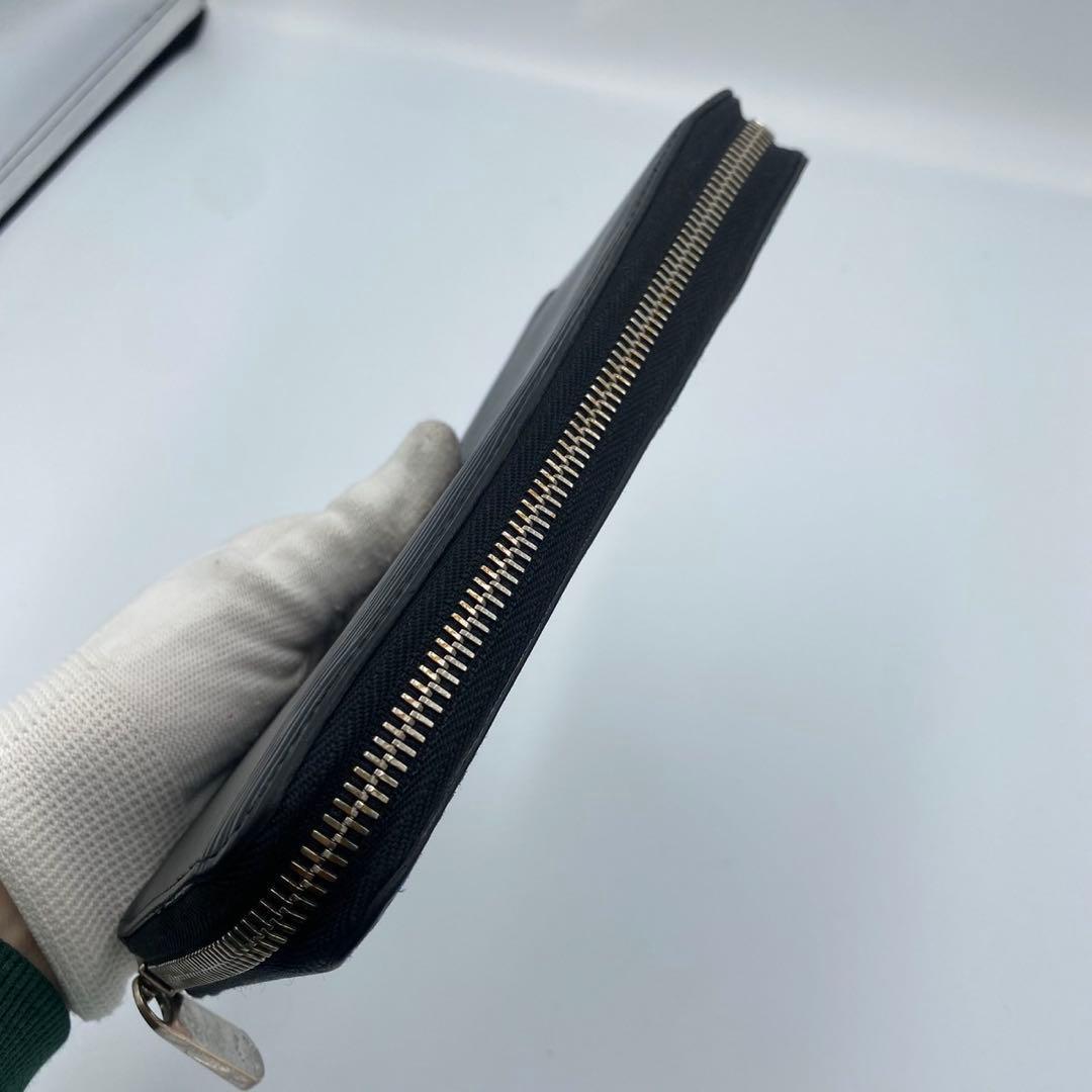 ！極美品！　ルイヴィトン　ラウンドファスナー　エピ　ブラック　12A