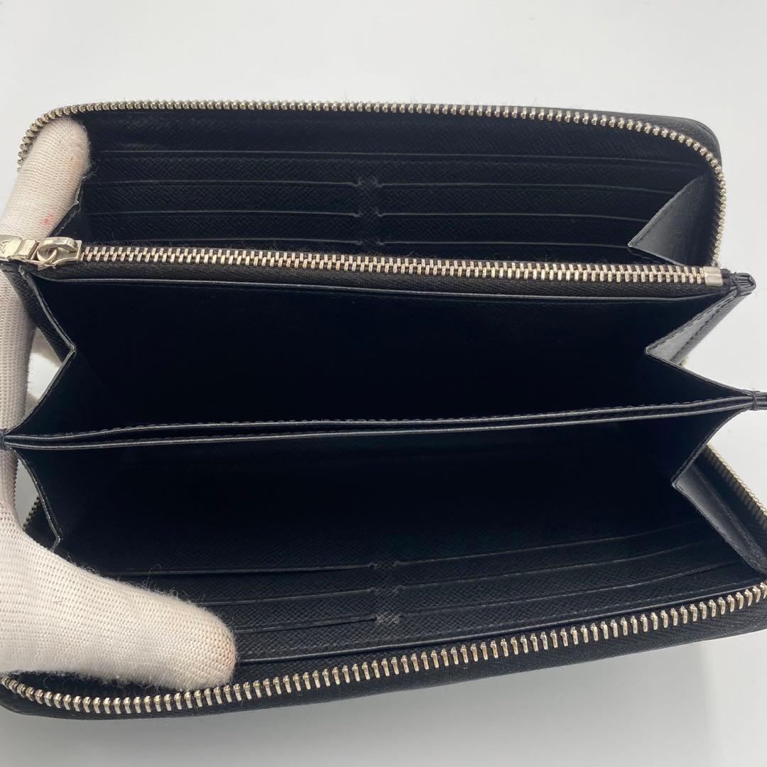 ！極美品！　ルイヴィトン　ラウンドファスナー　エピ　ブラック　12A