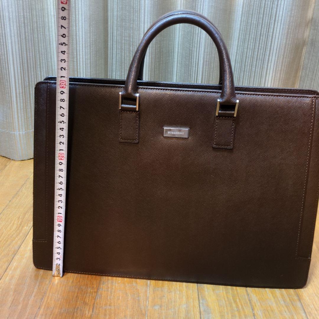 ブラウン ビジネスバッグ ハンドバッグ　★中古★比較的美品！