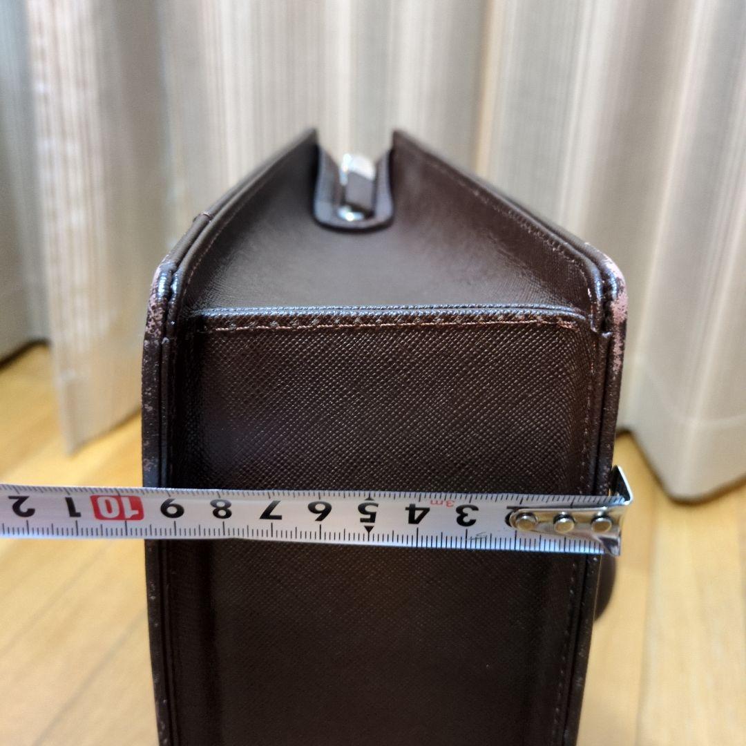 ブラウン ビジネスバッグ ハンドバッグ　★中古★比較的美品！