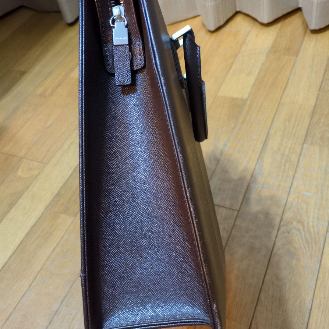 ブラウン ビジネスバッグ ハンドバッグ　★中古★比較的美品！