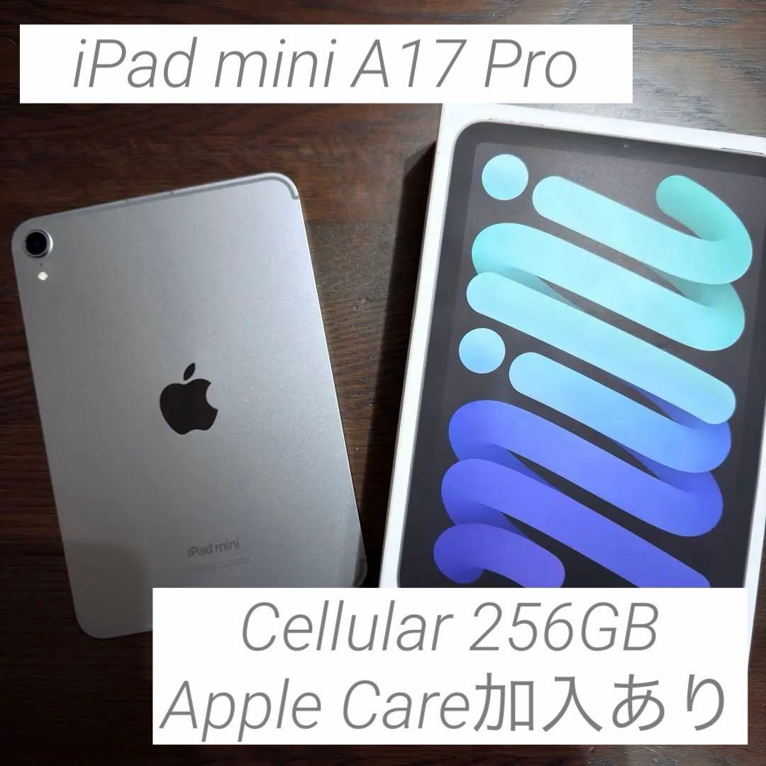 iPad本体 iPad mini(A17Pro) 256GB wifi+cellular