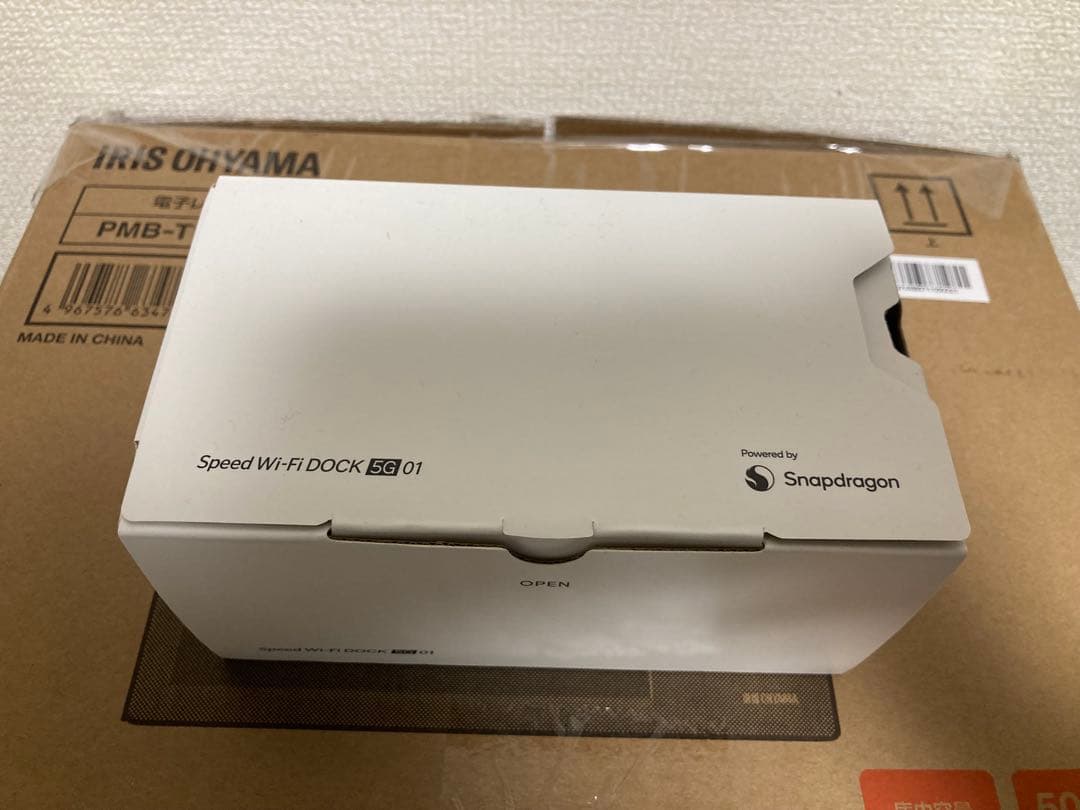 未使用品　Speed Wi-Fi DOCK 5G 01 ルーター