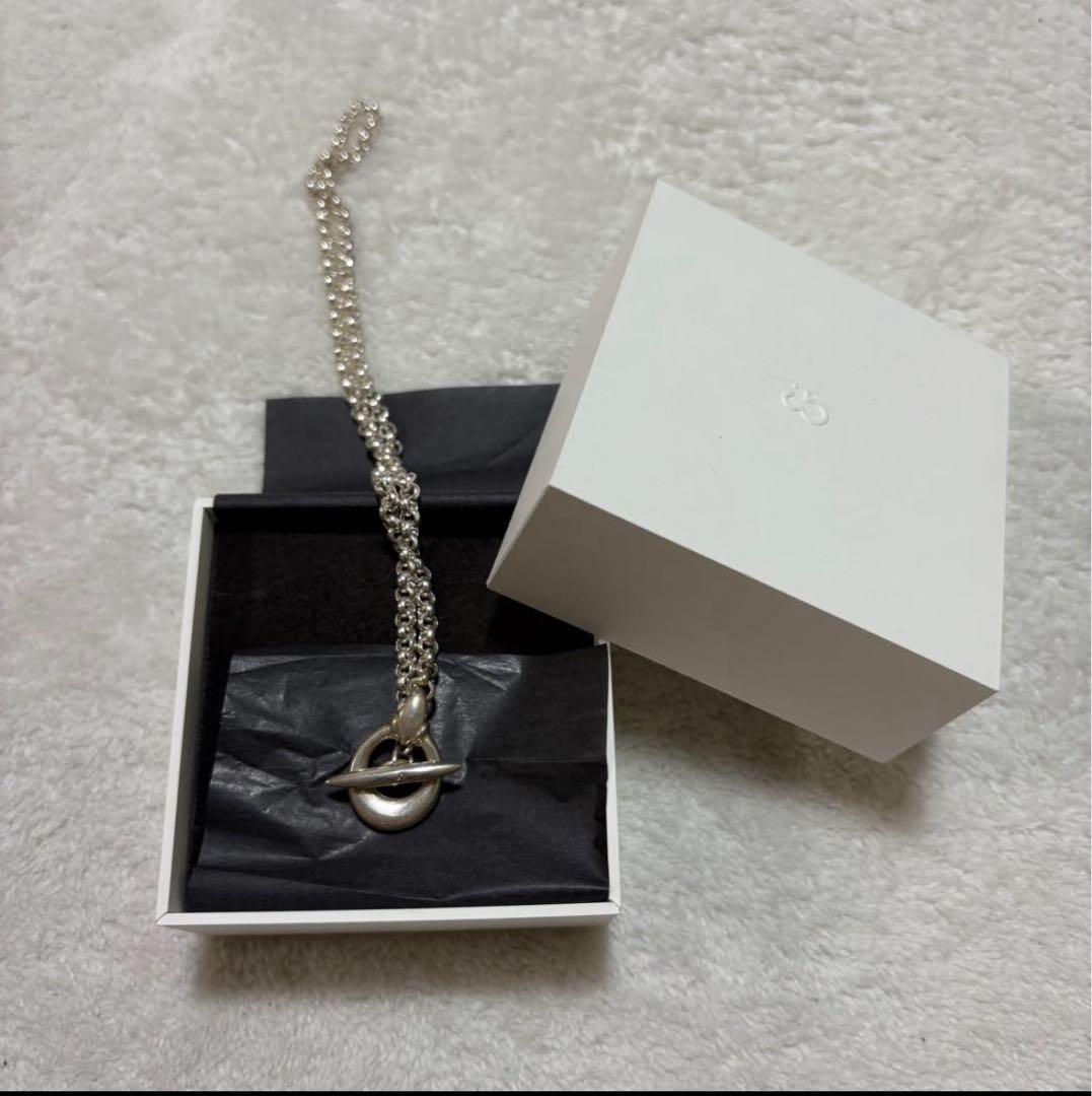 【新品未使用】h’eres☆ネックレス☆45㎝☆シルバー925