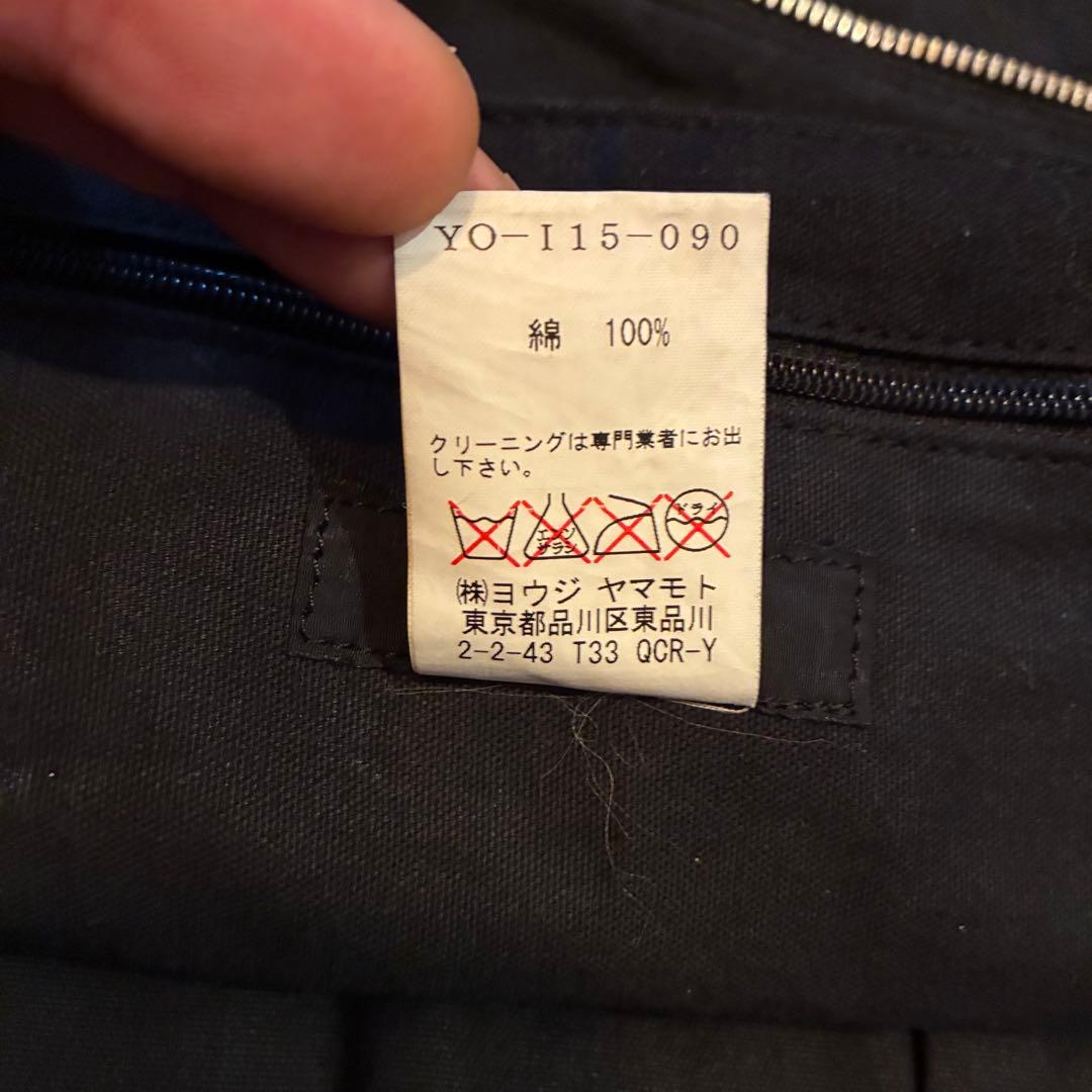 archive ワイズ ヨウジヤマモト トートバッグ 黒 古着