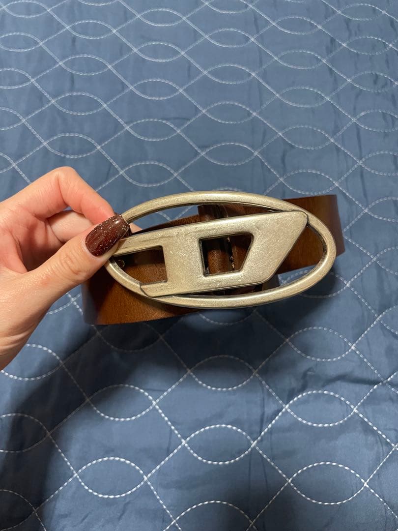 ぷくぷくさん専用品　DIESEL レザー ベルト ブラウン