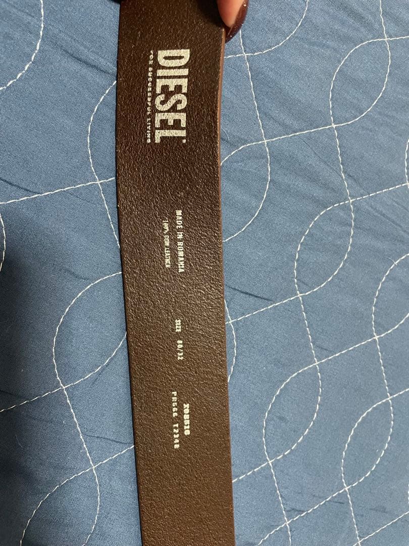 ぷくぷくさん専用品　DIESEL レザー ベルト ブラウン