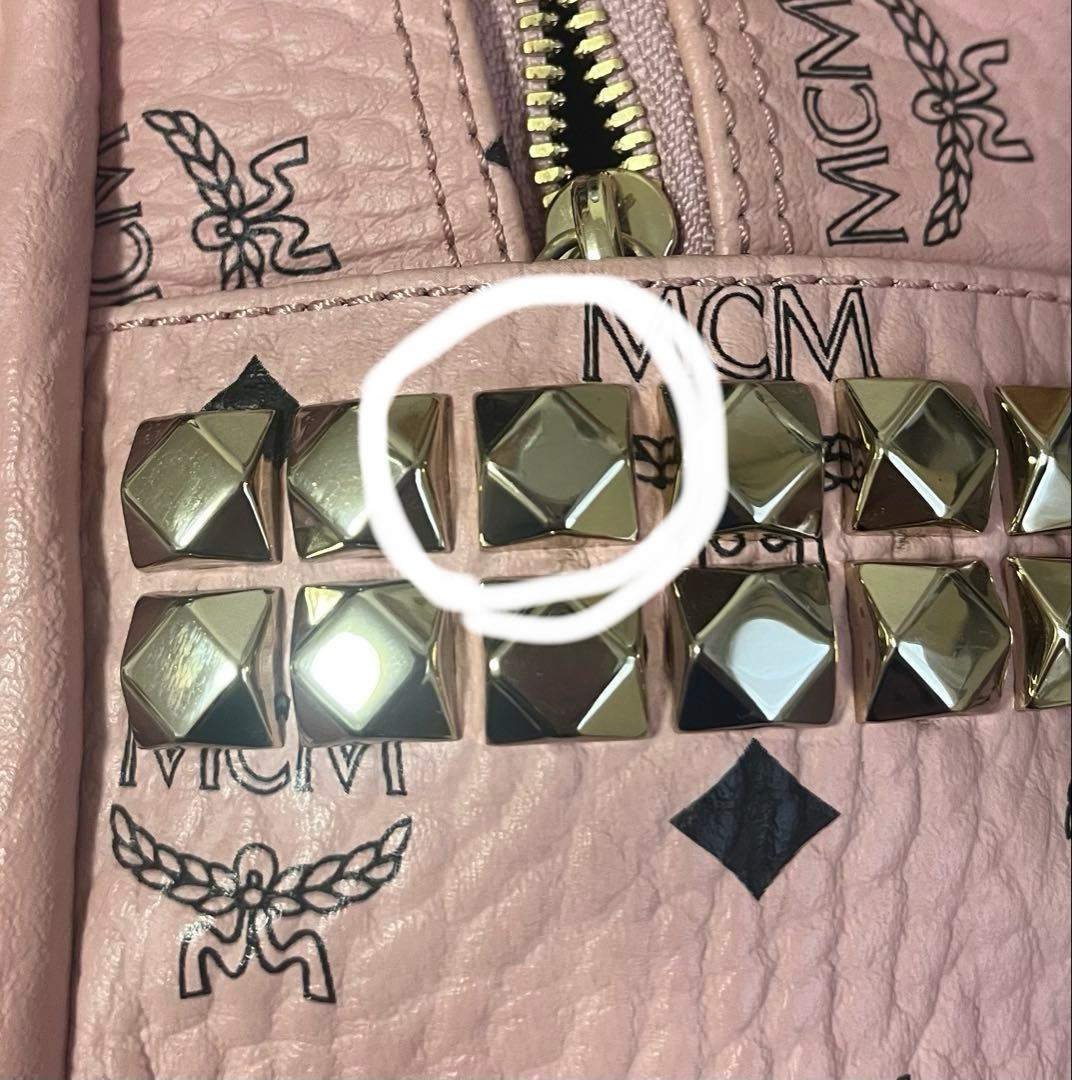 MCM ソフトピンク ミニ リュック