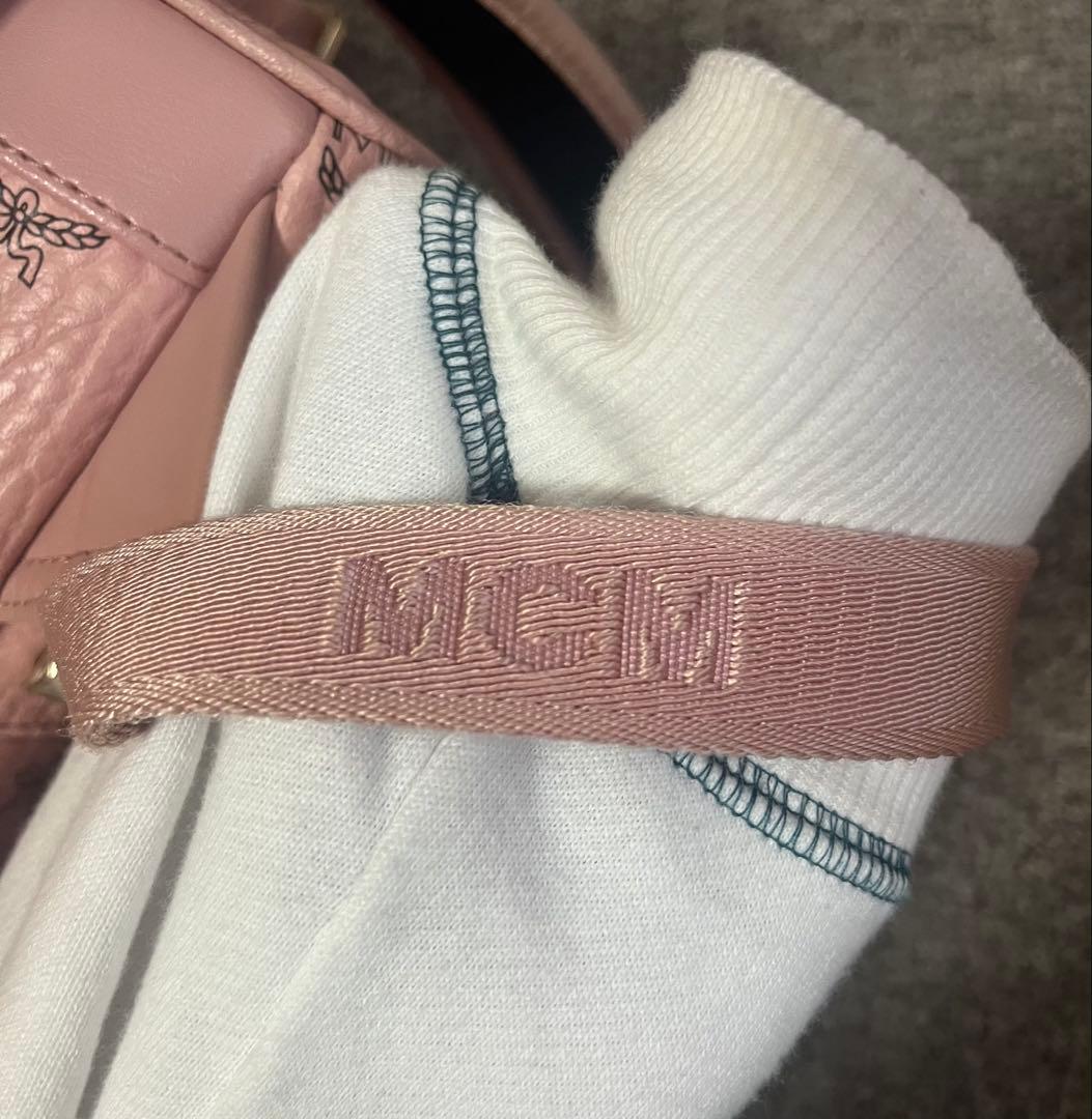 MCM ソフトピンク ミニ リュック