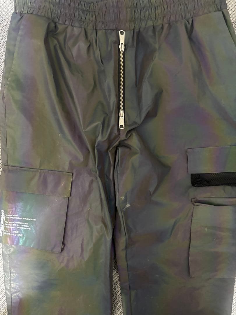 値段交渉可能！UNKNOWN 虹色ナイロンジャケット・パンツセット