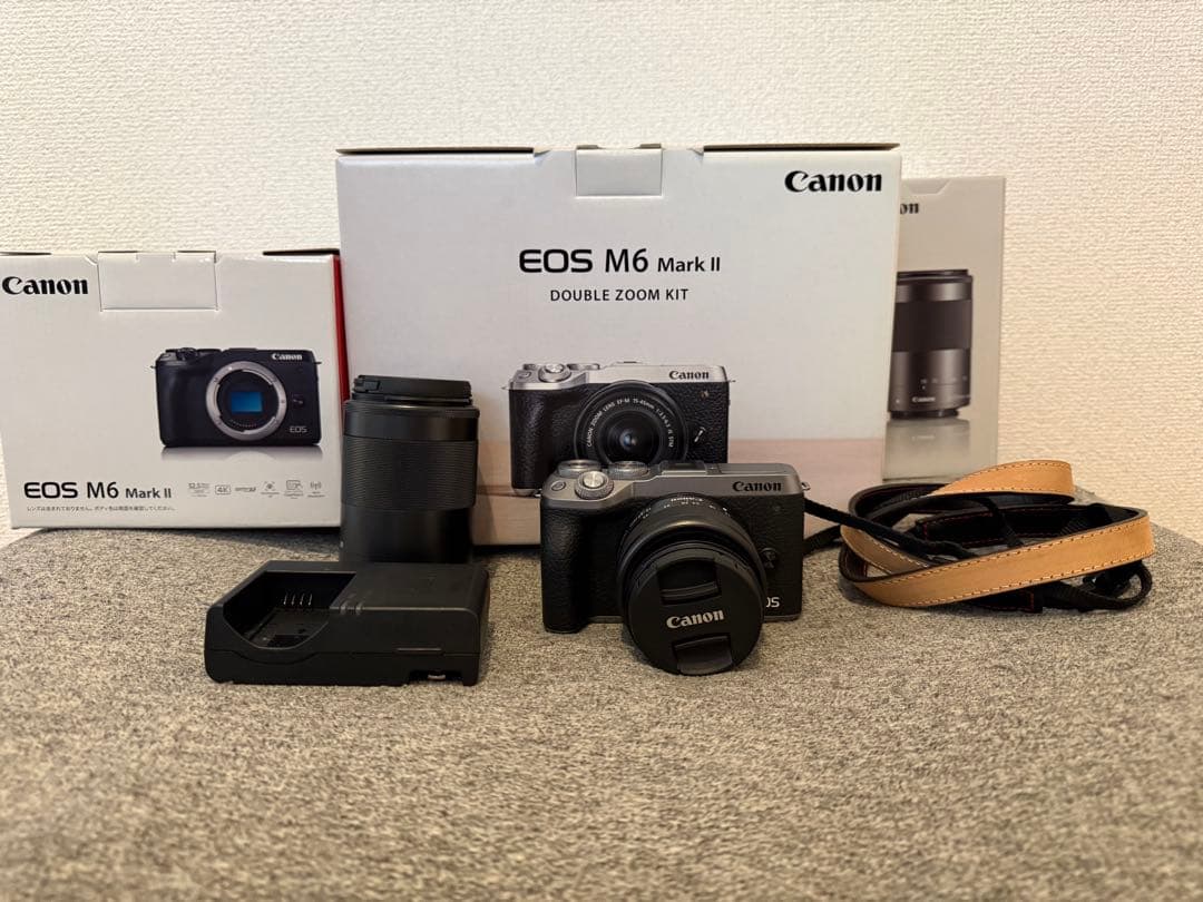 Canon EOS M6 Mark II ダブルズームキット