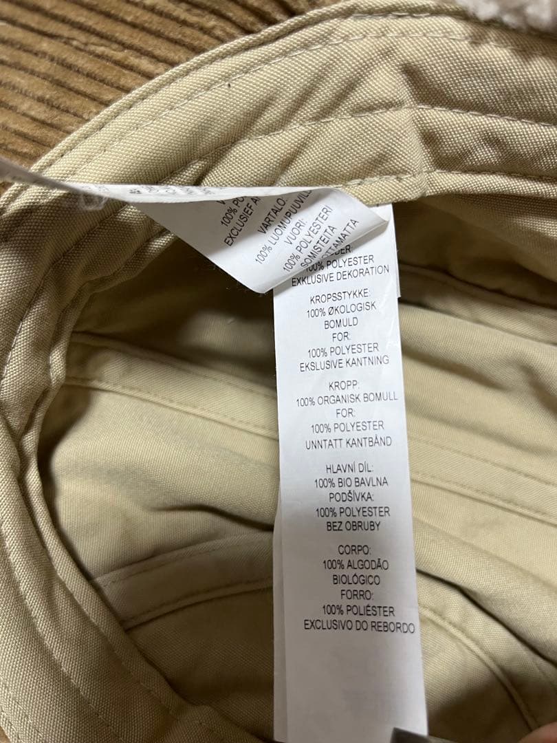 patagonia コーデュロイ フライトキャップ