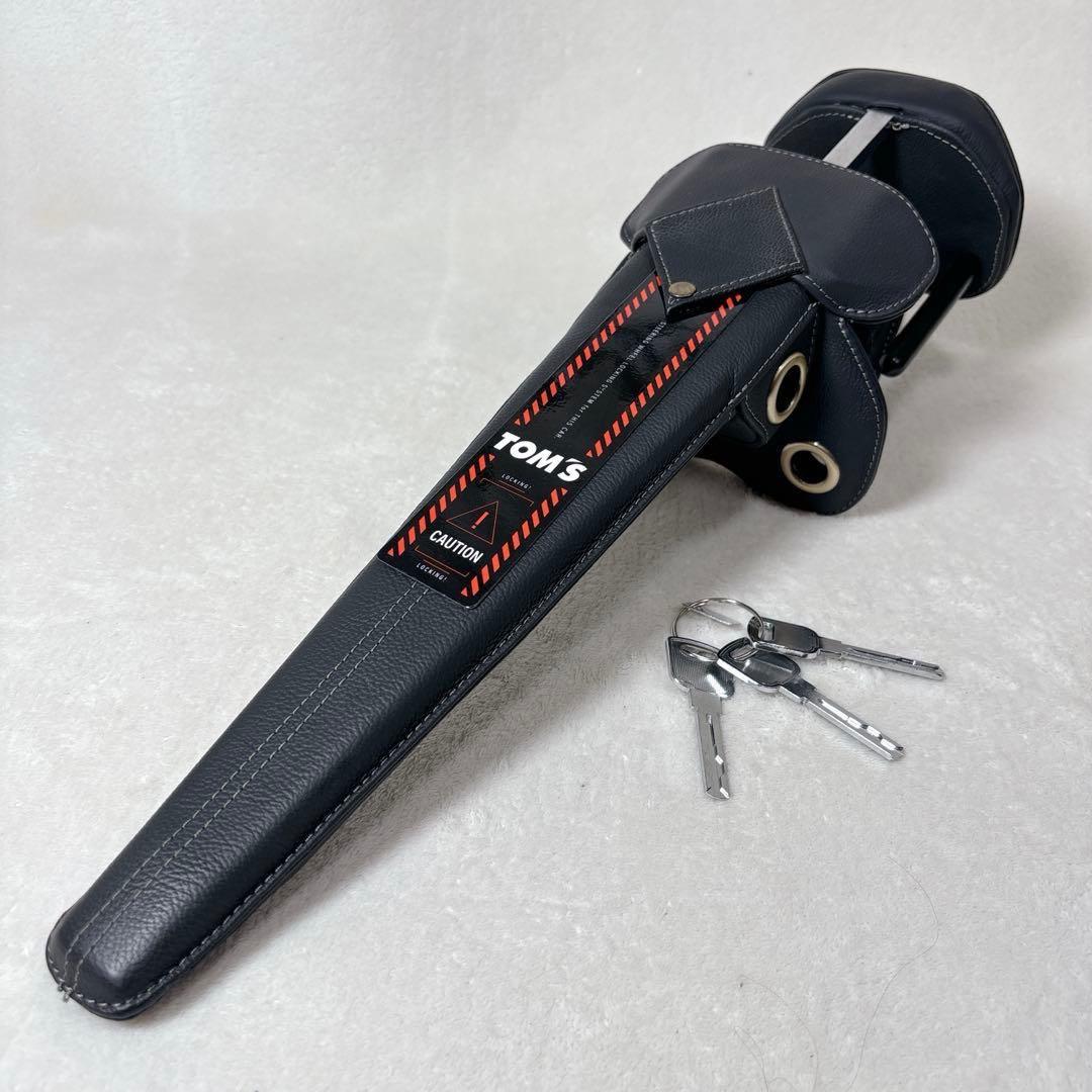 【美品】トムス ハンドルロック 新型アルファード40系 45300-TS001