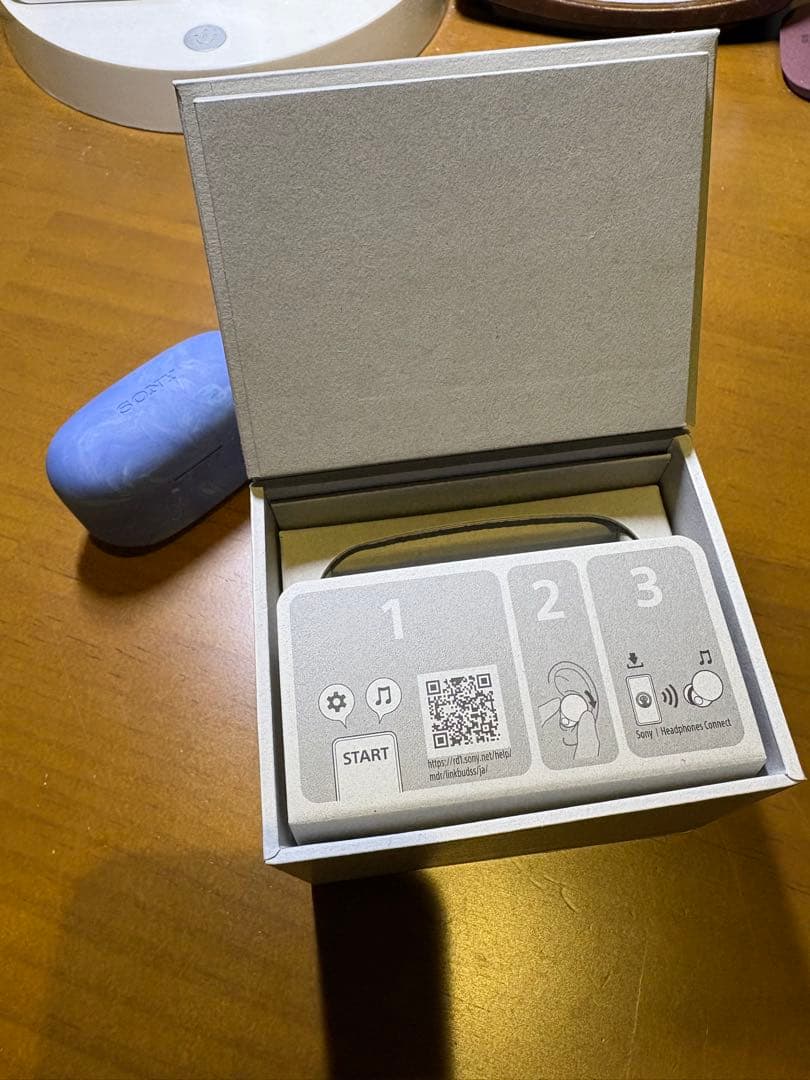 LinkBuds S ワイヤレスイヤホン アースブルー　ケース・箱・付属品付き