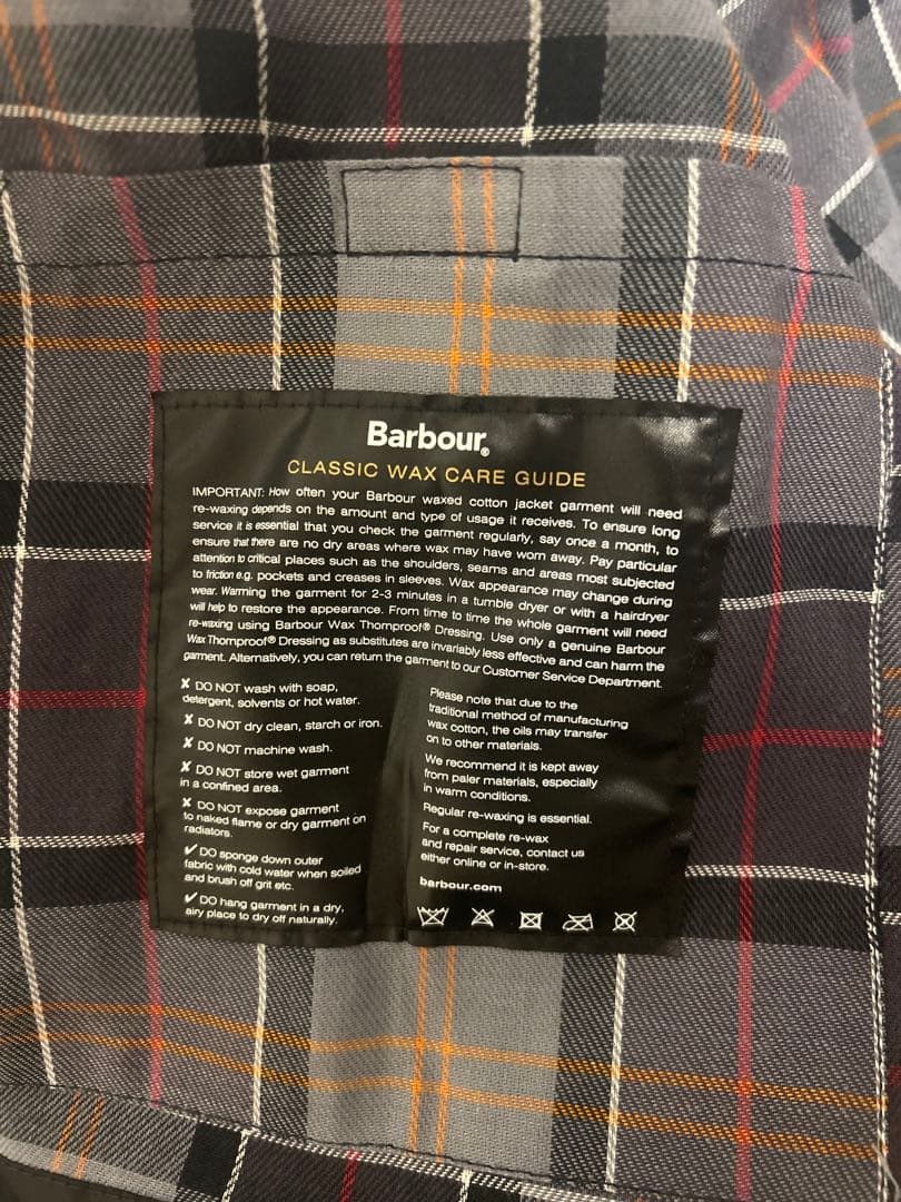 Barbour BEDALE 38 英国製 ブラック クラシック ビデイル