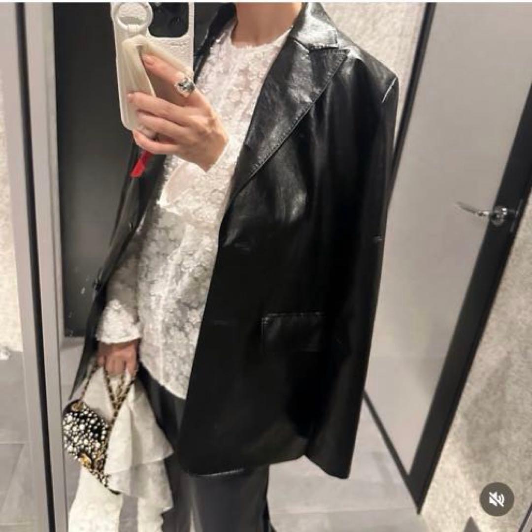 新品【yori】shirocon vintageレザージャケット