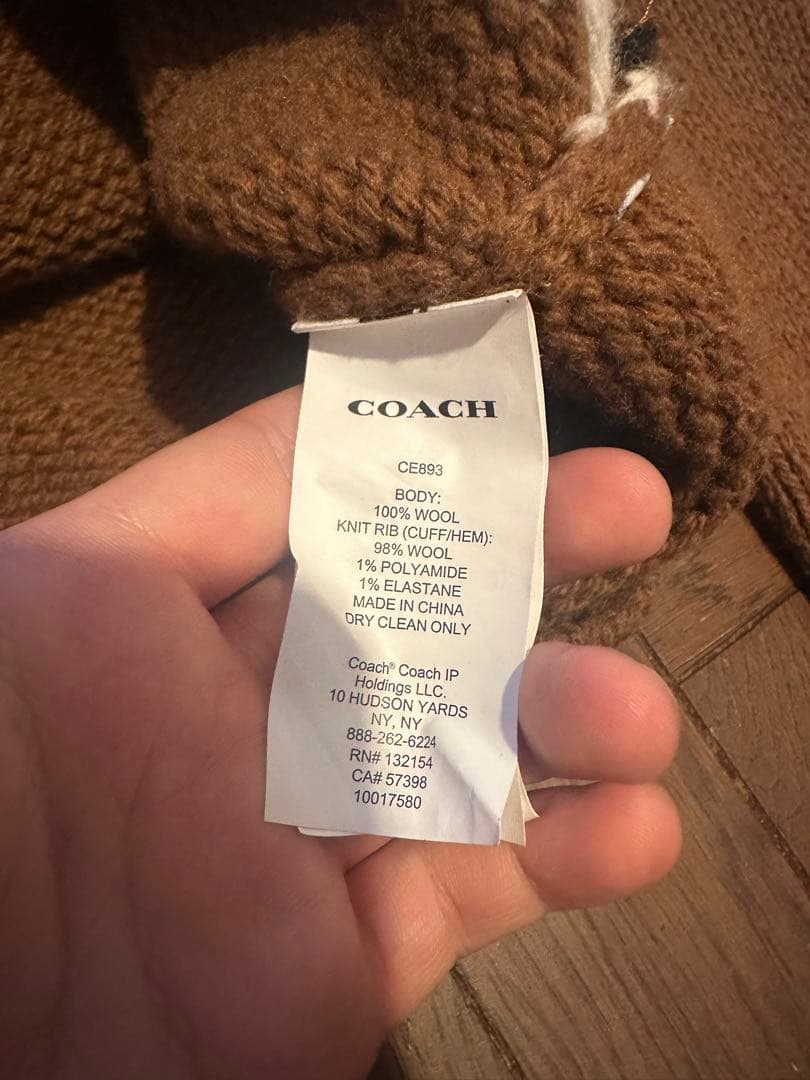 コーチ　ペンギンニット