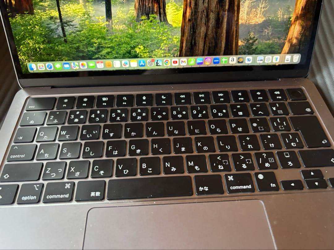 MacBookAir 13インチM3 512GB メモリ8GB スペースグレー