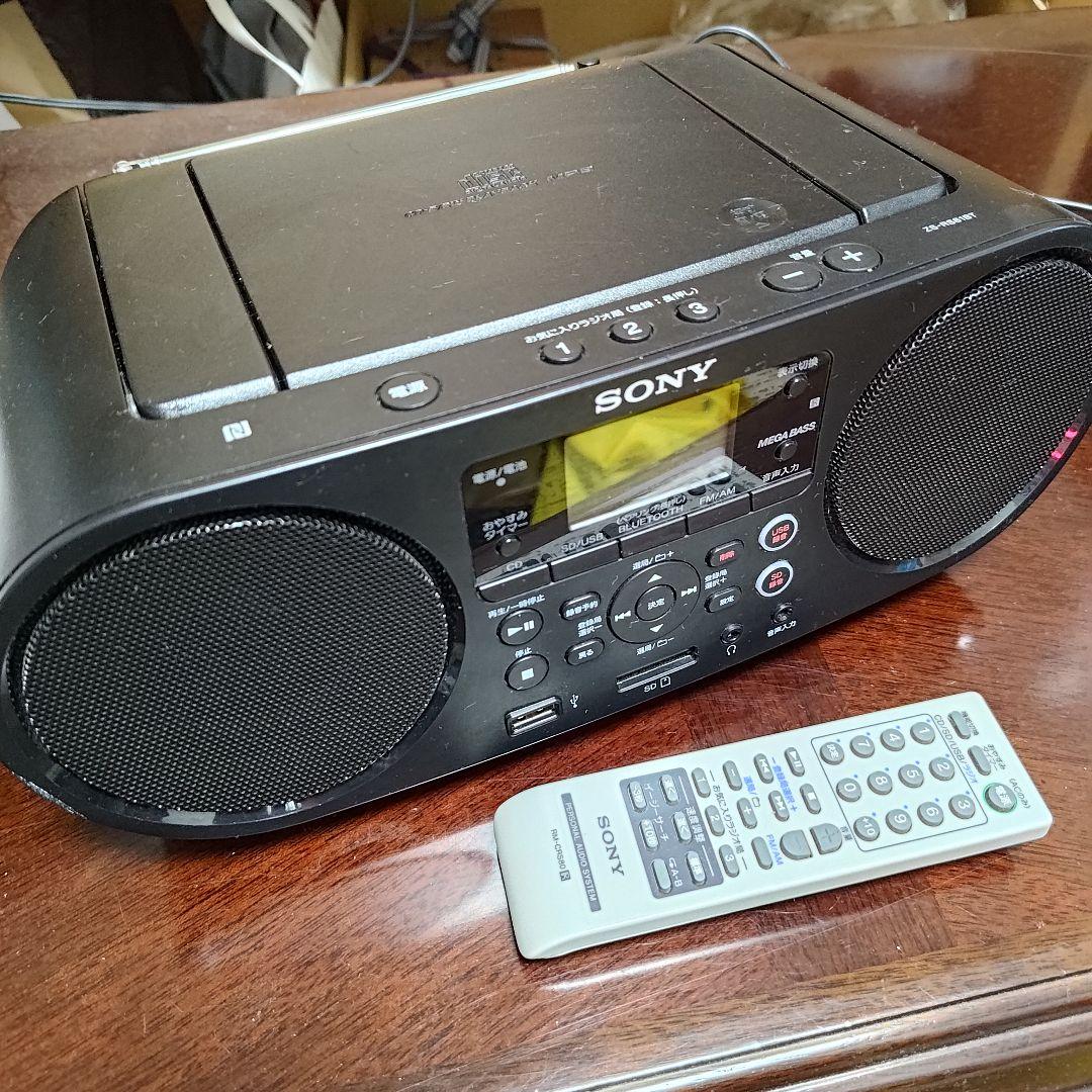 SONY CD・Bluetooth ラジカセ ZS-RS81BT 2018年製