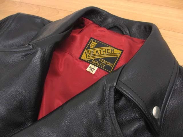 美品 Y'2 LEATHER シャロン SHALLON ライダースジャケット