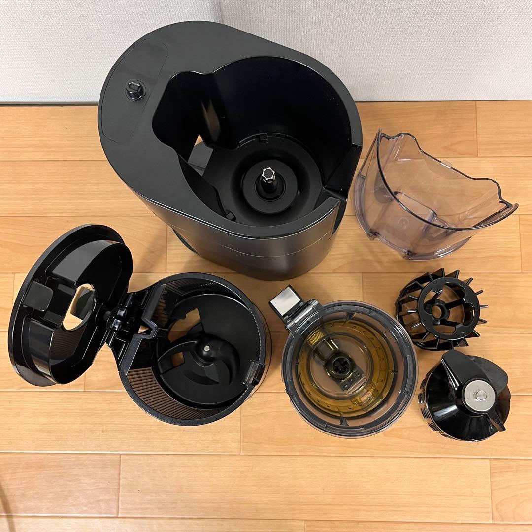 【美品】Hurom スロージューサー　H400-BAC05TG　チタングレー