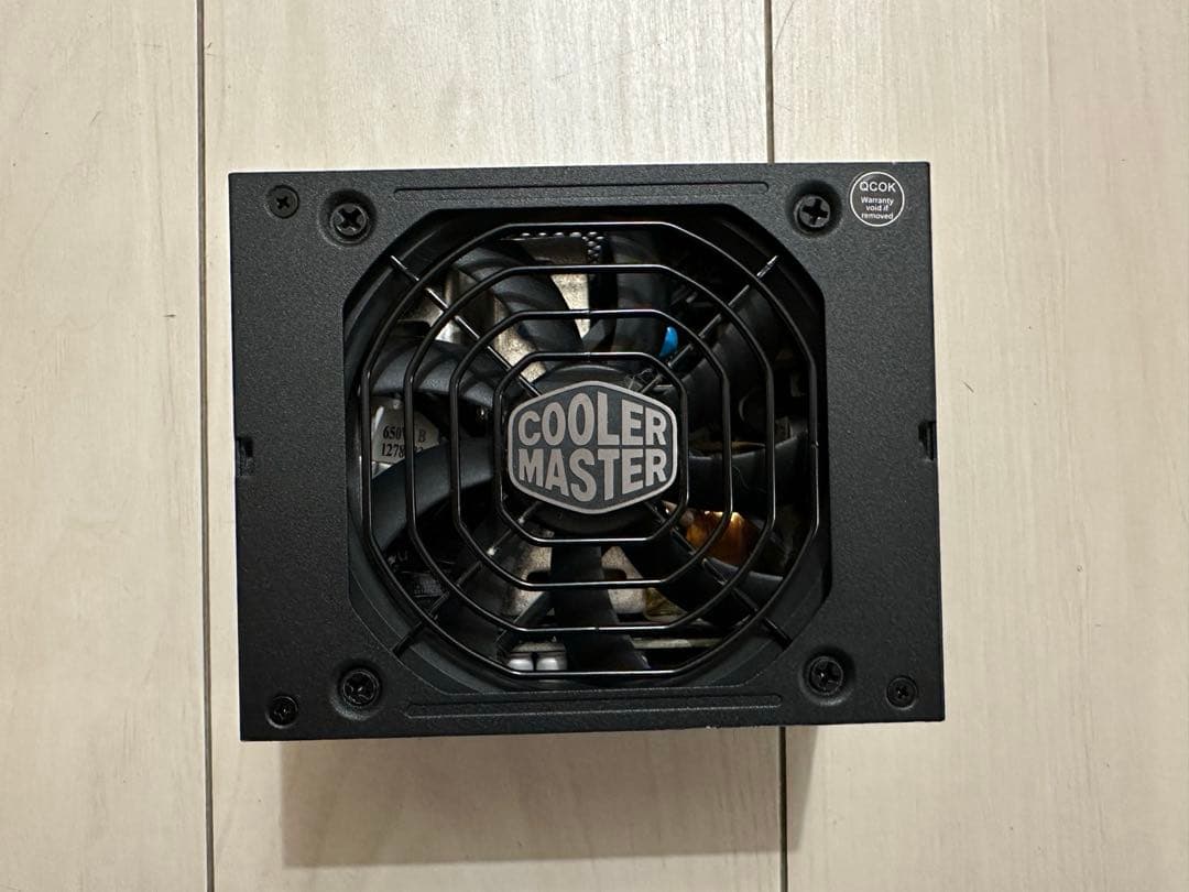 COOLER MASTER V650 SFX電源　80PLUS GOLD