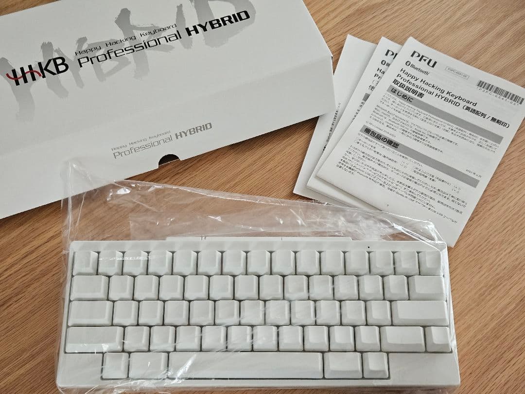 期間限定値下げ ほぼ新品HHKB HYBRID Type-S 無刻印 雪 US
