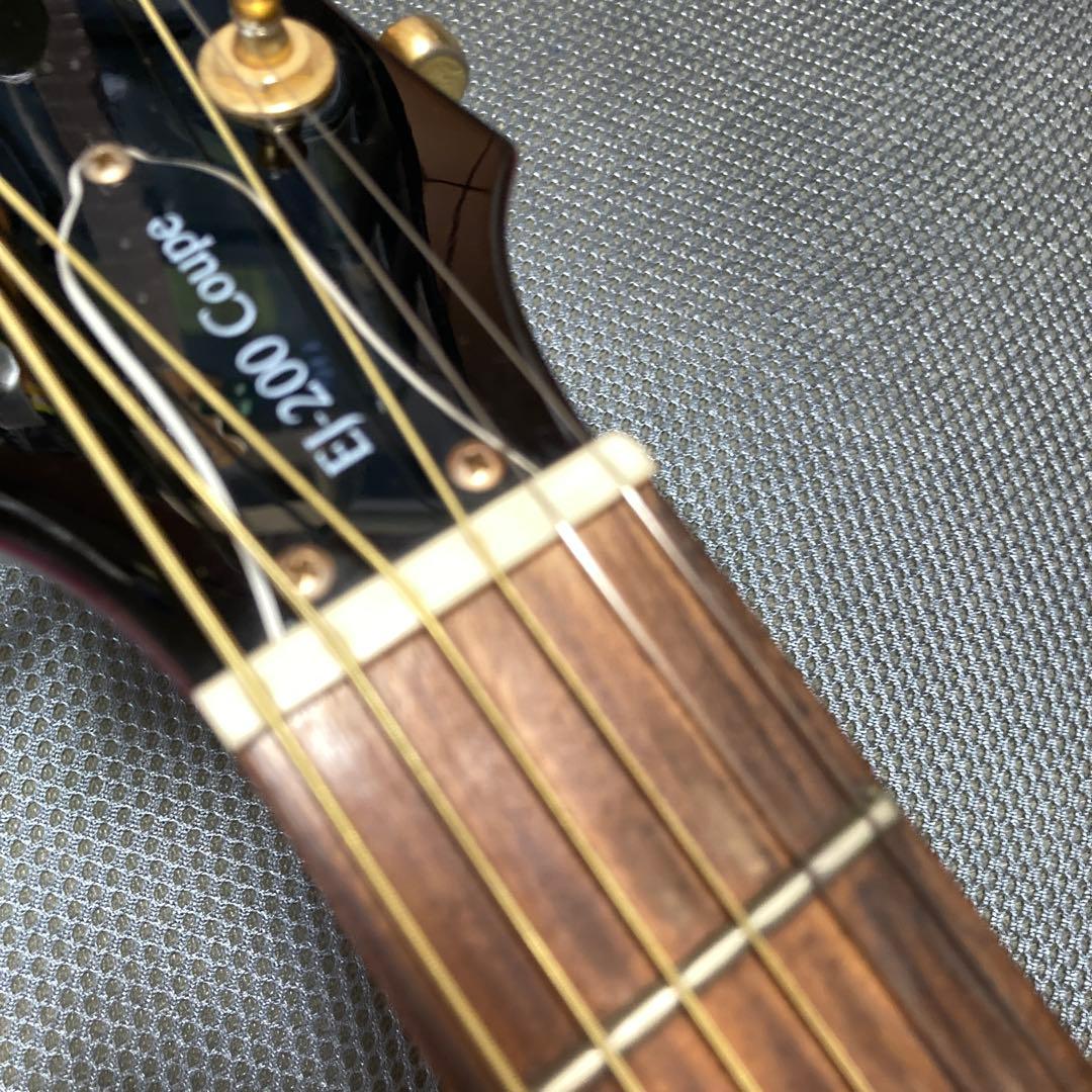 値下げ！EpiphoneエレアコEJ-200 Coupe WineRed