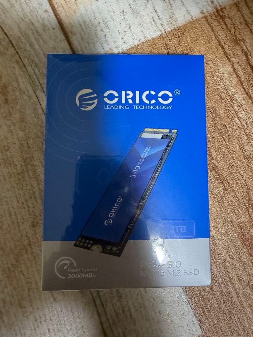 ORICO J10 SSD 2TB M.2 最大読込：3100MB/s