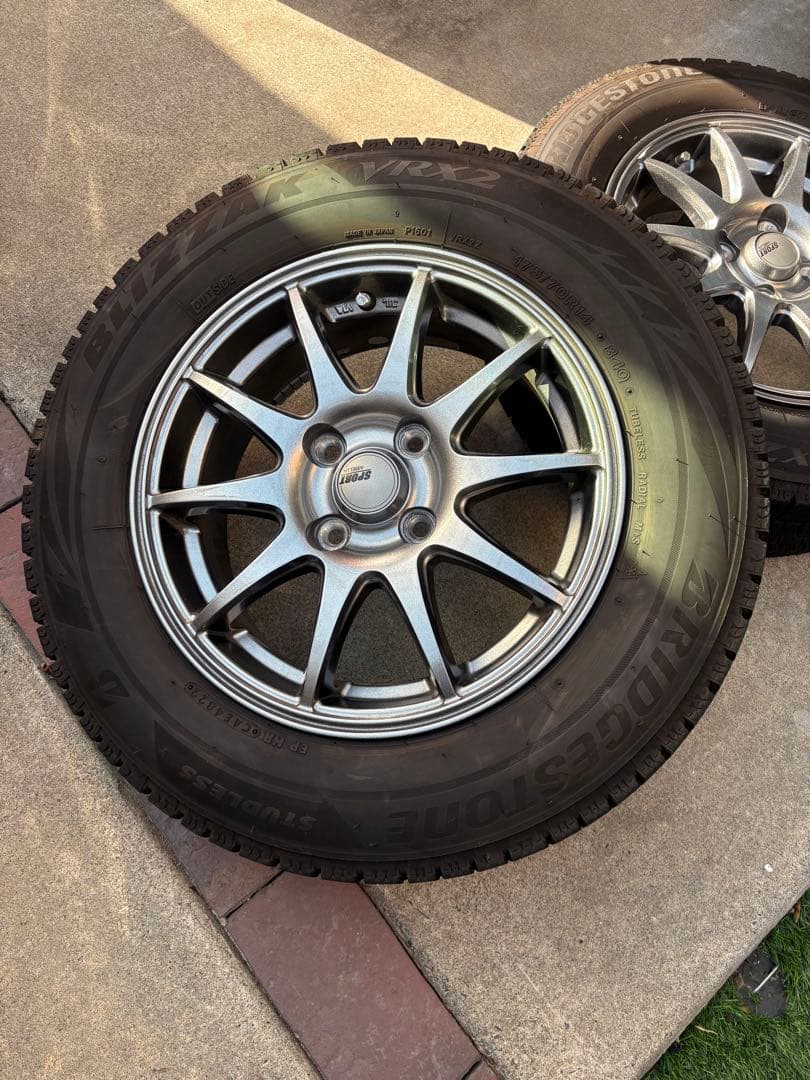 14インチ ホイール スタッドレスタイヤセット