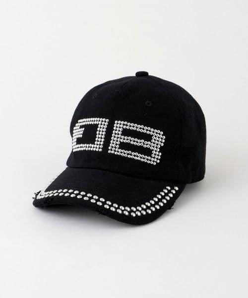 BEEDEN BD STUDS DAMAGE CAP ブラック ビーデン
