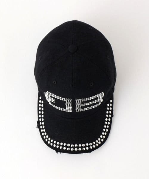 BEEDEN BD STUDS DAMAGE CAP ブラック ビーデン