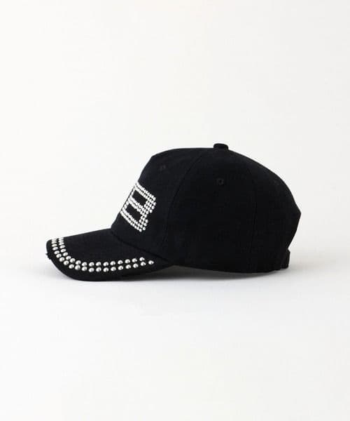 BEEDEN BD STUDS DAMAGE CAP ブラック ビーデン