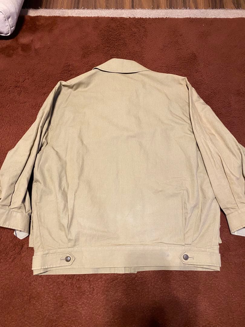 Burberry 88年イングランド製スウィングトップ　ハリントン英国製リネン