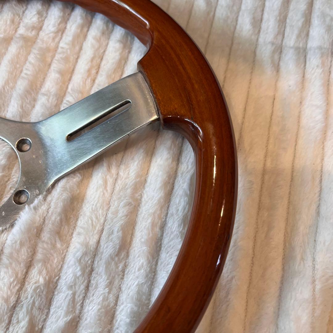 美品　Nardi ナルディ　ウッド　33π ステアリング
