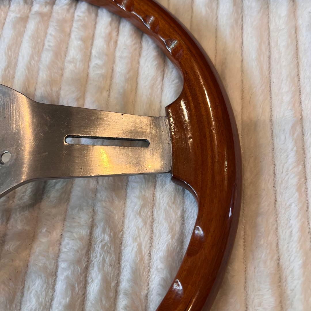 美品　Nardi ナルディ　ウッド　33π ステアリング