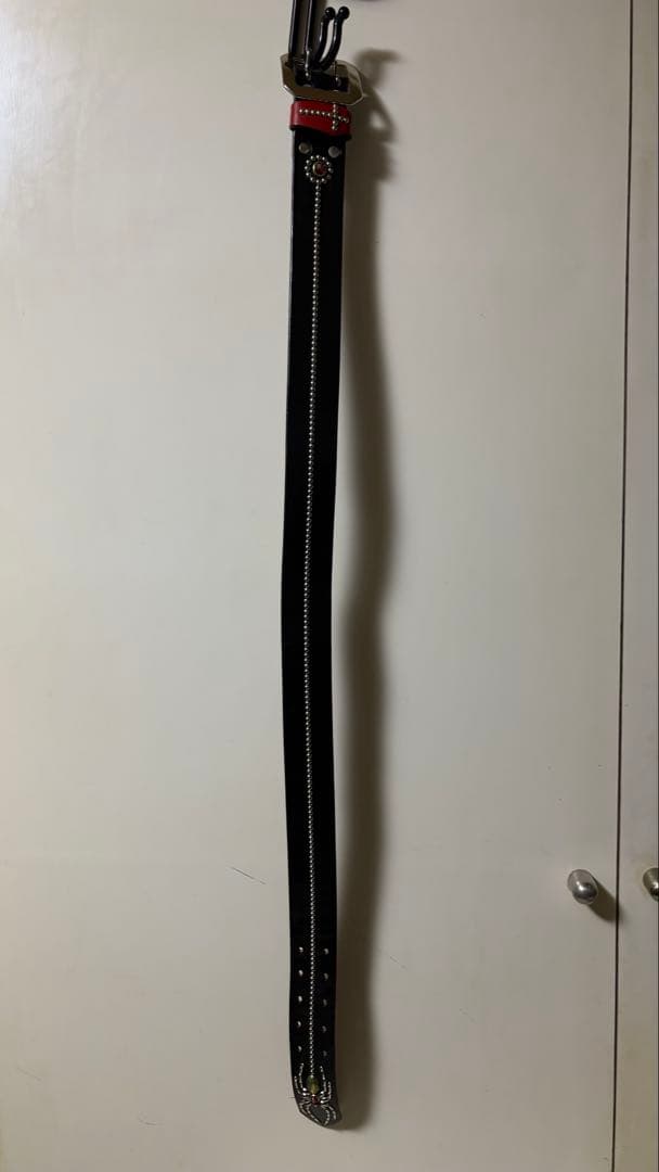 DIABOLIC スタッズベルト　スパイダー　レザー