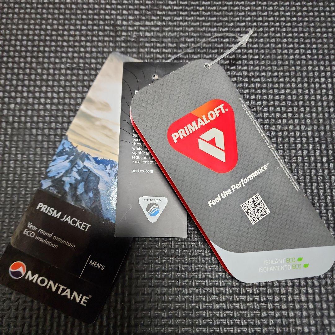 極美品　モンティン　プリズムジャケット プリマロフト