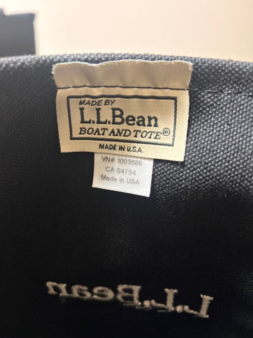 バッグ NEIGHBORHOOD L.L.BEAN TOTE BAG BLACK M
