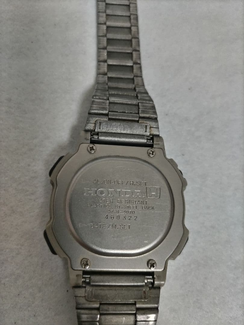 【希少】ホンダレーシングチーム デジタルウォッチ セイコー A781-4070
