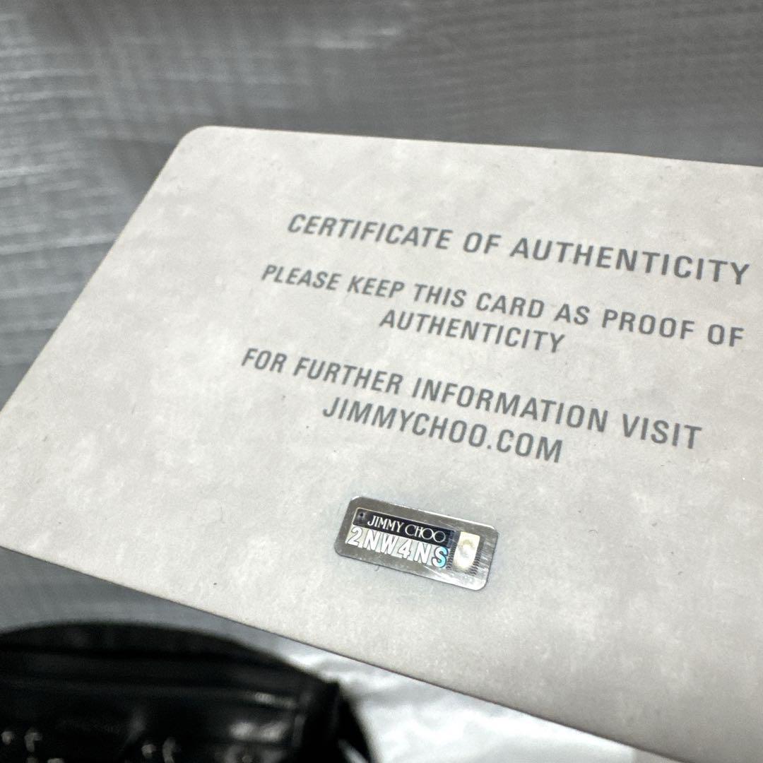 JIMMY CHOO ジミーチュウ スタースタッズ レザー ボディバッグ