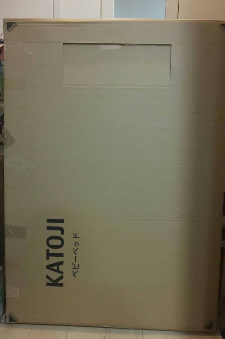 カトージ（KATOJI）ハイシート ミニベビーベッド ナチュラル　02022