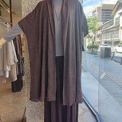 ヨーガンレール　カレントのロングベスト羽織り