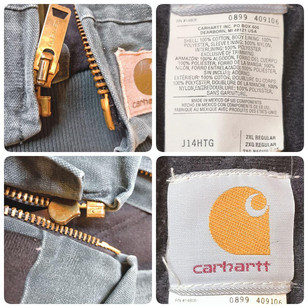 ​廃盤・希少色 カーハート J14 サンタフェジャケット 2XL HTG 99年